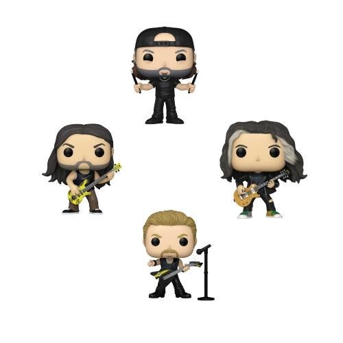 Funko Pop! Rocks: Metallica - 72 seasons (Set van 4), HEO, Verzenden, Pop, Beeldje of Miniatuur, Nieuw