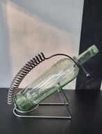 Vintage chrome wijnfleshouder., Ophalen of Verzenden, Huis en Inrichting