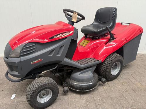 Castelgarden tcx102 zitmaaier., Tuin en Terras, Zitmaaiers, Gebruikt, 90 tot 120 cm, Elektrische starter, Opvangzak, Opvangbak