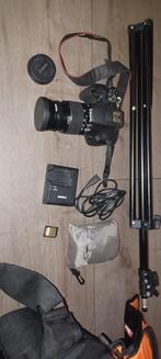 Complete Camera Set + Softbox & Achtergrond, Ophalen of Verzenden, Zo goed als nieuw, Complete fotostudio