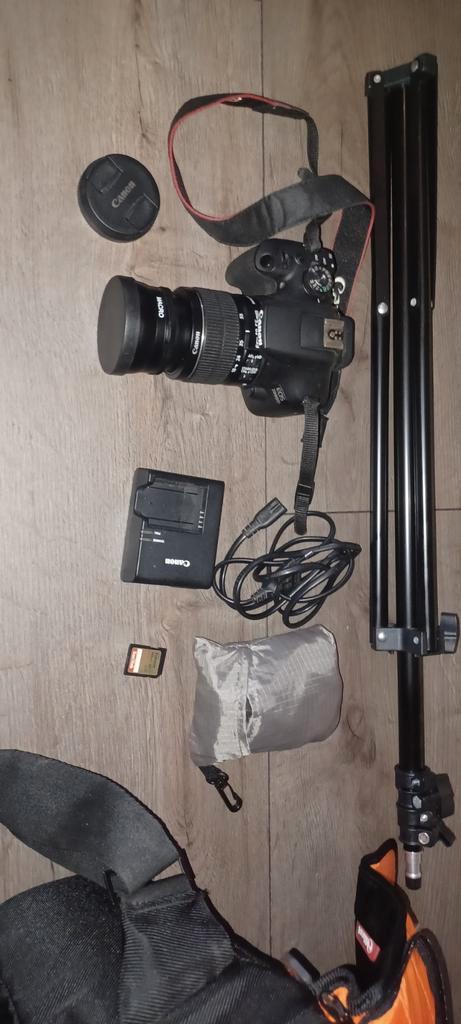 Complete Camera Set + Softbox & Achtergrond, Audio, Tv en Foto, Fotografie | Fotostudio en Toebehoren, Zo goed als nieuw, Complete fotostudio