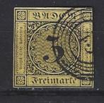 Duitsland Baden 2 B geb 1851 ; MEER OUD BADEN 15% CW, Verzenden, Duitse Keizerrijk, Gestempeld
