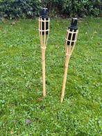Bamboe tuinfakkels 61 cm per doos, Ophalen of Verzenden, Nieuw