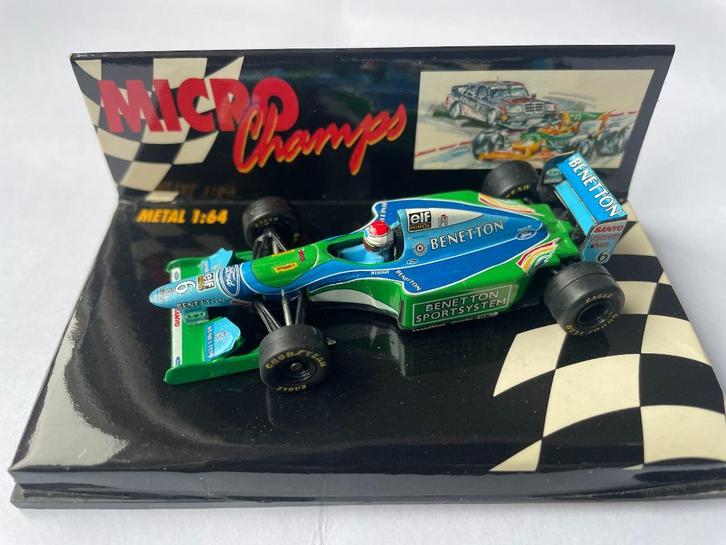 Benetton Ford B194 Jos Verstappen 1994, Verzamelen, Automerken, Motoren en Formule 1, Zo goed als nieuw, Formule 1, Ophalen of Verzenden