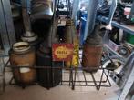 Olie rek Shell met plastic flessen, Ophalen, Gebruikt