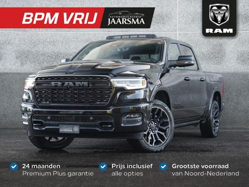 Dodge Ram 1500 3.0L SST H.O. 540PK Limited Night CrewCab 4x4, Auto's, Dodge, Bedrijf, Te koop, RAM 1500, 4x4, Achteruitrijcamera