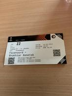 Feyenoord - Shakhtar Donetsk kaartje 16-03-2023, Ophalen of Verzenden, Gebruikt, Feyenoord, Overige typen