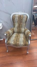Brocante stoel panter, Ophalen, Zo goed als nieuw, 50 tot 75 cm