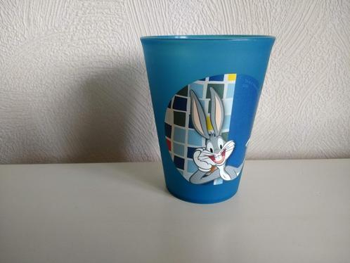 NIEUWE plastic beker Looney Tunes Bugs Bunny, Verzamelen, Disney, Zo goed als nieuw, Servies, Overige figuren, Ophalen