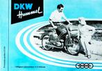 Folder DKW Hummel 3 versnellingen 1956, Fietsen en Brommers, Ophalen of Verzenden, Zo goed als nieuw