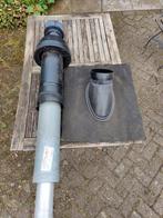 Dakdoorvoer, loodslab rookgasafvoer, Ophalen of Verzenden, Gebruikt, Minder dan 2 meter