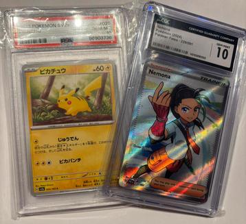 2x Pokemon slab’s PSA/CGC 10 aanbieding!! beschikbaar voor biedingen