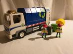 Playmobil vuilniswagen met containers, Ophalen of Verzenden