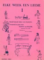 TONNY VAN MAZYK - ELKE WEEK EEN LIEDJE - DEEL 1 -, Muziek en Instrumenten, Bladmuziek, Ophalen of Verzenden, Gebruikt, Artiest of Componist