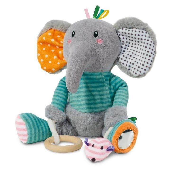 Activiteitenknuffel olifant, Kinderen en Baby's, Speelgoed | Knuffels en Pluche, Nieuw, Olifant, Ophalen of Verzenden