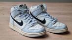 Nike Dunk High Aluminum (GS) maat 38,5, Kleding | Dames, Schoenen, Ophalen of Verzenden, Zo goed als nieuw, Blauw, Sneakers of Gympen