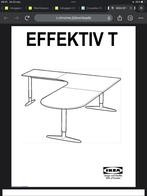 Ikea buro bureau effektiv I serie 104-921, Ophalen of Verzenden, Zo goed als nieuw