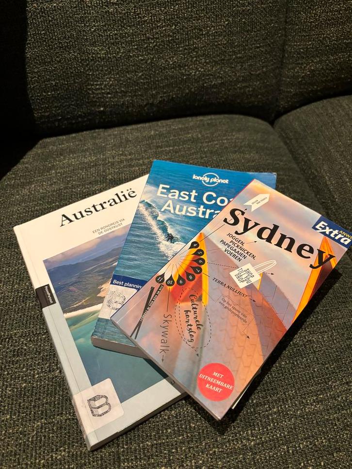 Set Reisgidsen Oost-Australië, Boeken, Reisgidsen, Zo goed als nieuw, Reisgids of -boek, Australië en Nieuw-Zeeland, Lonely Planet