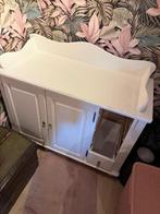 Witte commode - gebruikt, kan nog prima mee!, Ophalen of Verzenden, Gebruikt, Commode
