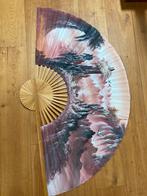 Wandversiering waaier, Ophalen, Gebruikt