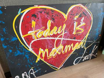 Jack Liemburg - Today is Maximaal - 150x100cm beschikbaar voor biedingen