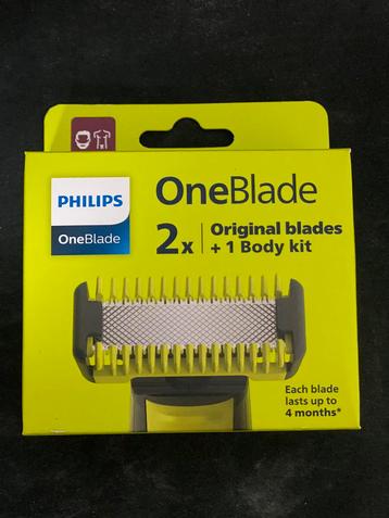 Philips OneBlade 2x vervanmesjes beschikbaar voor biedingen