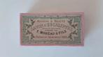 Vintage Savon d'Eucalyptus Zeep - F. Moreau & Fils, Ophalen of Verzenden