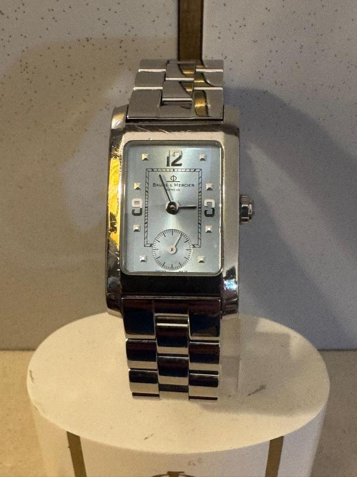 Mooi dames horloge Baume et Mercier Hampton S zeldzame kleur, Sieraden, Tassen en Uiterlijk, Overige Accessoires, Gebruikt, Ophalen of Verzenden