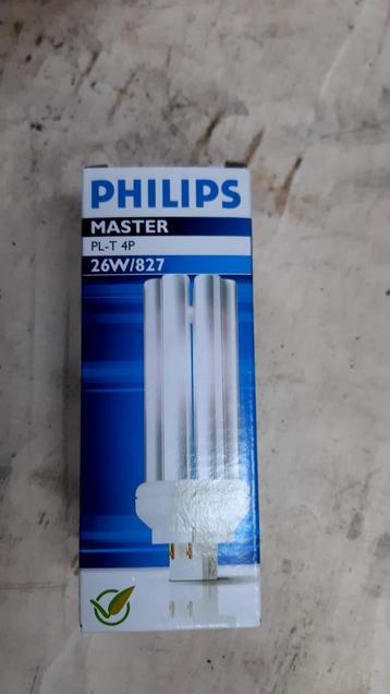 6xPhilips PL-T 26w/827 4P beschikbaar voor biedingen