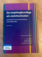 Verpleegkundige als communicator - Leerboek, Boeken, Ophalen of Verzenden, Alpha, Zo goed als nieuw, HBO