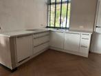 Hoekkeuken, Huis en Inrichting, Keuken | Complete keukens, Ophalen, Gebruikt, Wit, Hoekkeuken