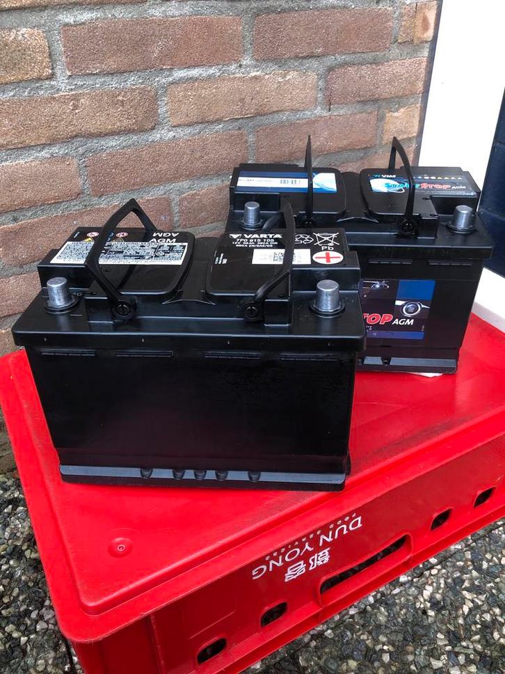 VARTA AGM 68 Ah/VMF AGM 70 Ah/START-STOP/STARTACCU, Auto-onderdelen, Accu's en Toebehoren, Alfa Romeo, Gebruikt, Ophalen of Verzenden