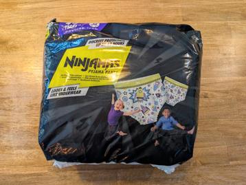 Ninjamas 4-7 jaar 17-30kg ong. 26 stuks beschikbaar voor biedingen