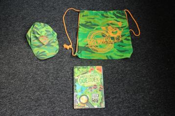 1x Kinder Leger Groen Petje, Tasje en Doeboek (APENHEUL) beschikbaar voor biedingen