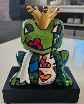 Romero Britto Kikker Prince beschikbaar voor biedingen