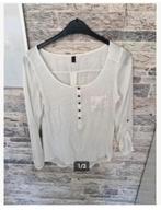 Witte blouse Maat M hh, Maat 38/40 (M), Winck jeans, Wit, Onbekend