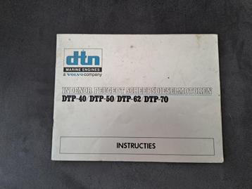 Te koop: INDENOR Peugeot scheepsdieselmotoren instr. boekje beschikbaar voor biedingen