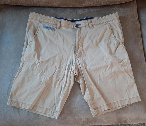 Maat 26 - Com4 Korte broek lichtbruin, Kleding | Heren, Broeken en Pantalons, Zo goed als nieuw, Maat 52/54 (L), Bruin, Ophalen of Verzenden