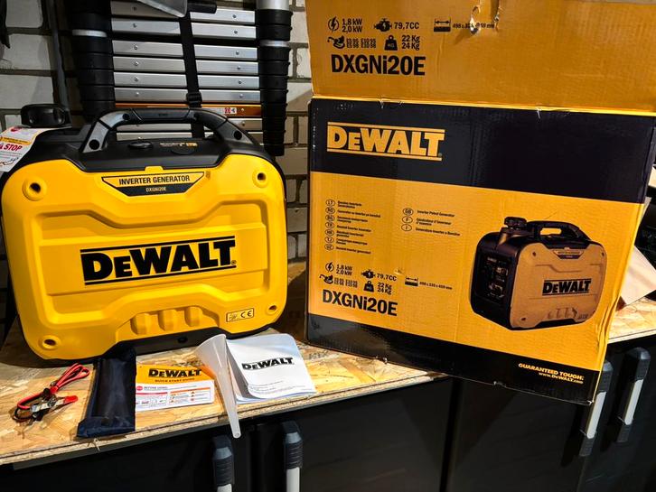 DeWalt DXGNI20E Benzine generator - 1800W - 4 takt, Doe-het-zelf en Verbouw, Gereedschap | Overige machines, Nieuw, Ophalen of Verzenden