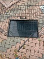 Zwarte Honden bench 92x57x64, Dieren en Toebehoren, Hondenhokken, Ophalen, Zo goed als nieuw, 75 tot 110 cm, Minder dan 65 cm