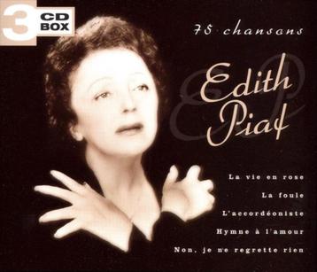 Edith Piaf - 75 Chansons Originele 3CD Box beschikbaar voor biedingen
