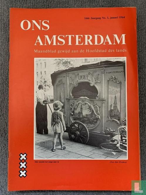 Gratis af te halen Maandblad Ons Amsterdam vele jaargangen, Boeken, Tijdschriften en Kranten, Gelezen, Ophalen