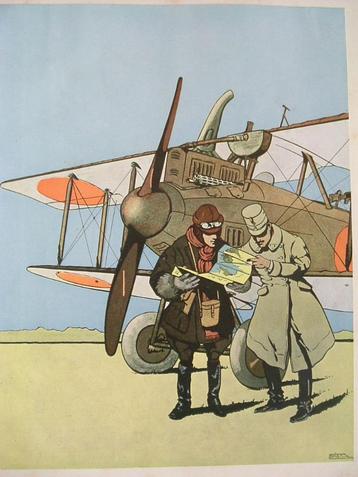 Ingebonden magazine "Het vliegveld" - 1918. beschikbaar voor biedingen