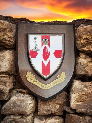 Wapenschild 40th Ulster signal regiment.(volunteers) beschikbaar voor biedingen