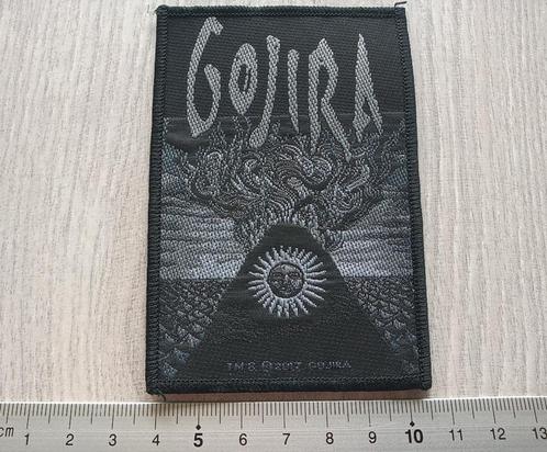 Gojira Magma  2017 patch g144, Verzamelen, Muziek, Artiesten en Beroemdheden, Nieuw, Kleding, Verzenden