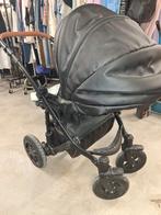 Camarelo mooie zwarte kinderwagen en een maxicosi, Gebruikt, Verstelbare duwstang, Ophalen, Kinderwagen