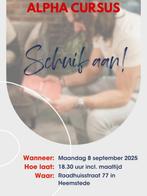 ALPHA CURSUS, Diensten en Vakmensen, Cursussen en Workshops