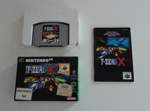 F-Zero X compleet voor Nintendo 64, Spelcomputers en Games, Games | Nintendo 64, Zo goed als nieuw, Ophalen