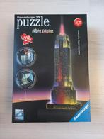 Ravensburger 3D puzzel: Empire State Building, Hobby en Vrije tijd, Denksport en Puzzels, Ophalen of Verzenden, Minder dan 500 stukjes