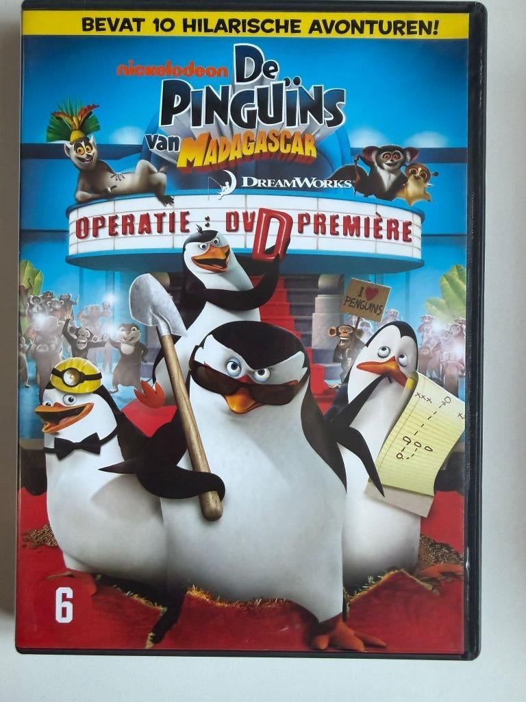 De Pinguïns Van Madagascar - Operatie: Dvd Première DVD, Alle leeftijden, Ophalen of Verzenden, Zo goed als nieuw, Amerikaans